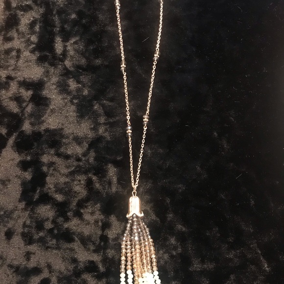 Long Necklace (32”) with Earrings - Picture 8 of 8